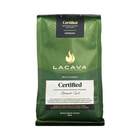 Certified - kawa od LACAVA