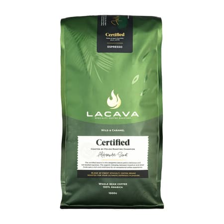 Certified - kawa od LACAVA