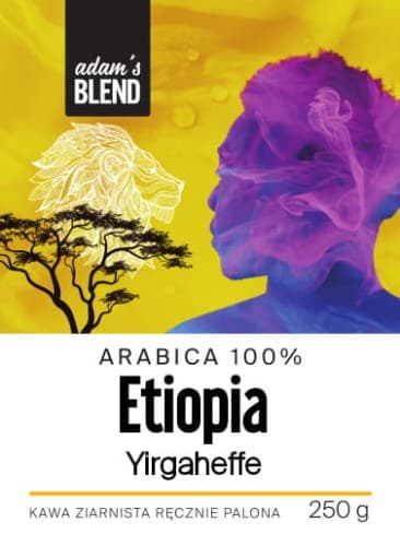 Etiopia Yirgaheffe jasno palona