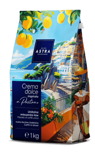 Crema dolce inspirato a Positano - kawa od Astra, Brazylia