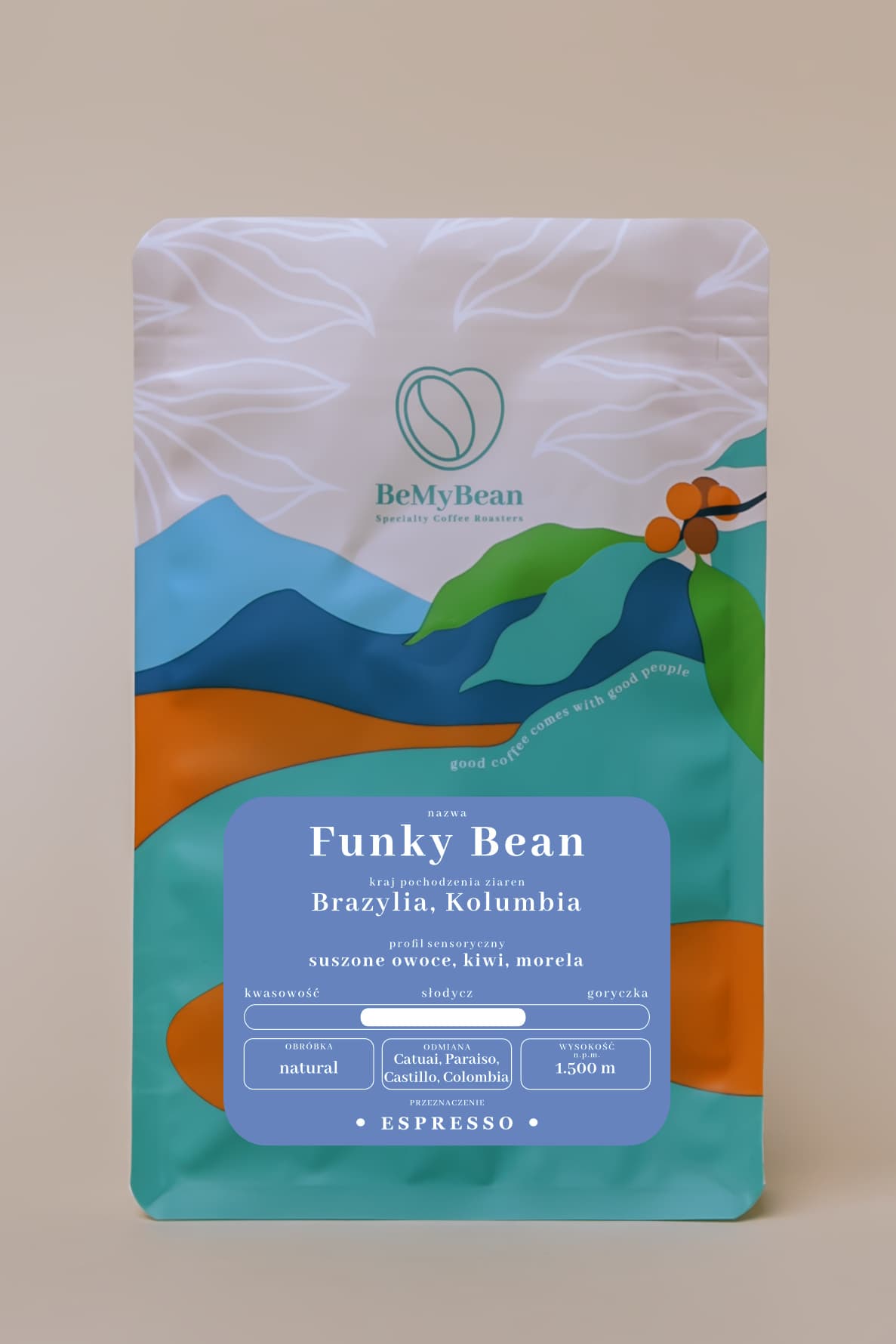 Funky Bean - kawa od BEMYBEAN, Brazylia