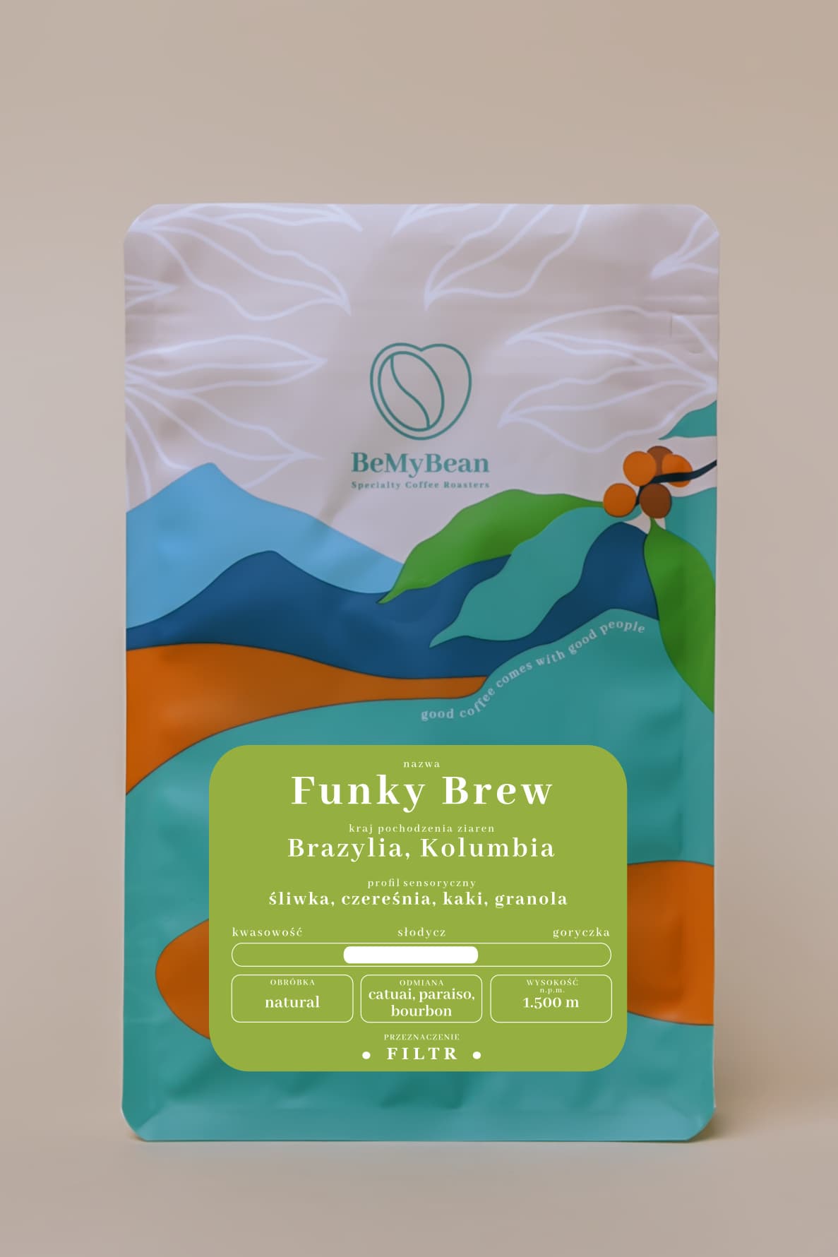 Funky Brew - kawa od BEMYBEAN, Brazylia