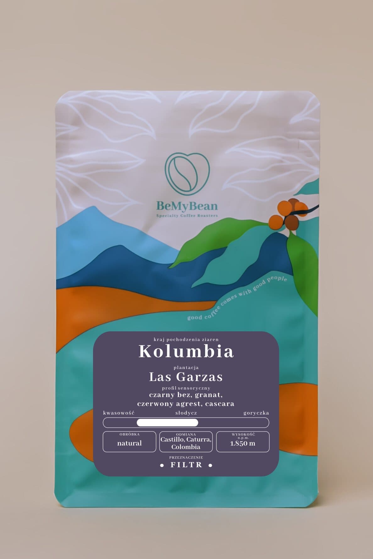 Kolumbia Las Garzas - kawa od BEMYBEAN, Kolumbia