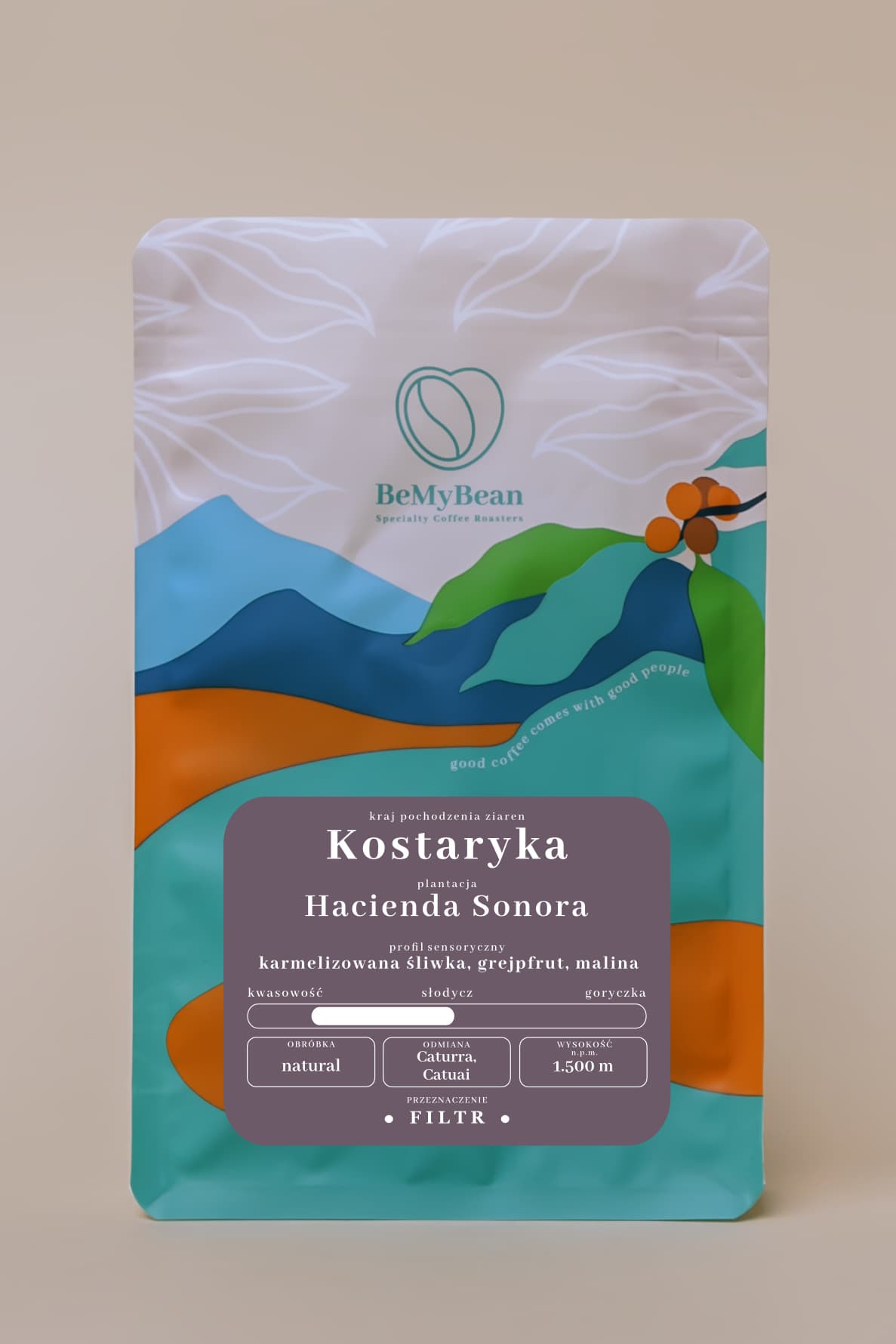 Kostaryka Hacienda Sonora - kawa od BEMYBEAN, Kostaryka