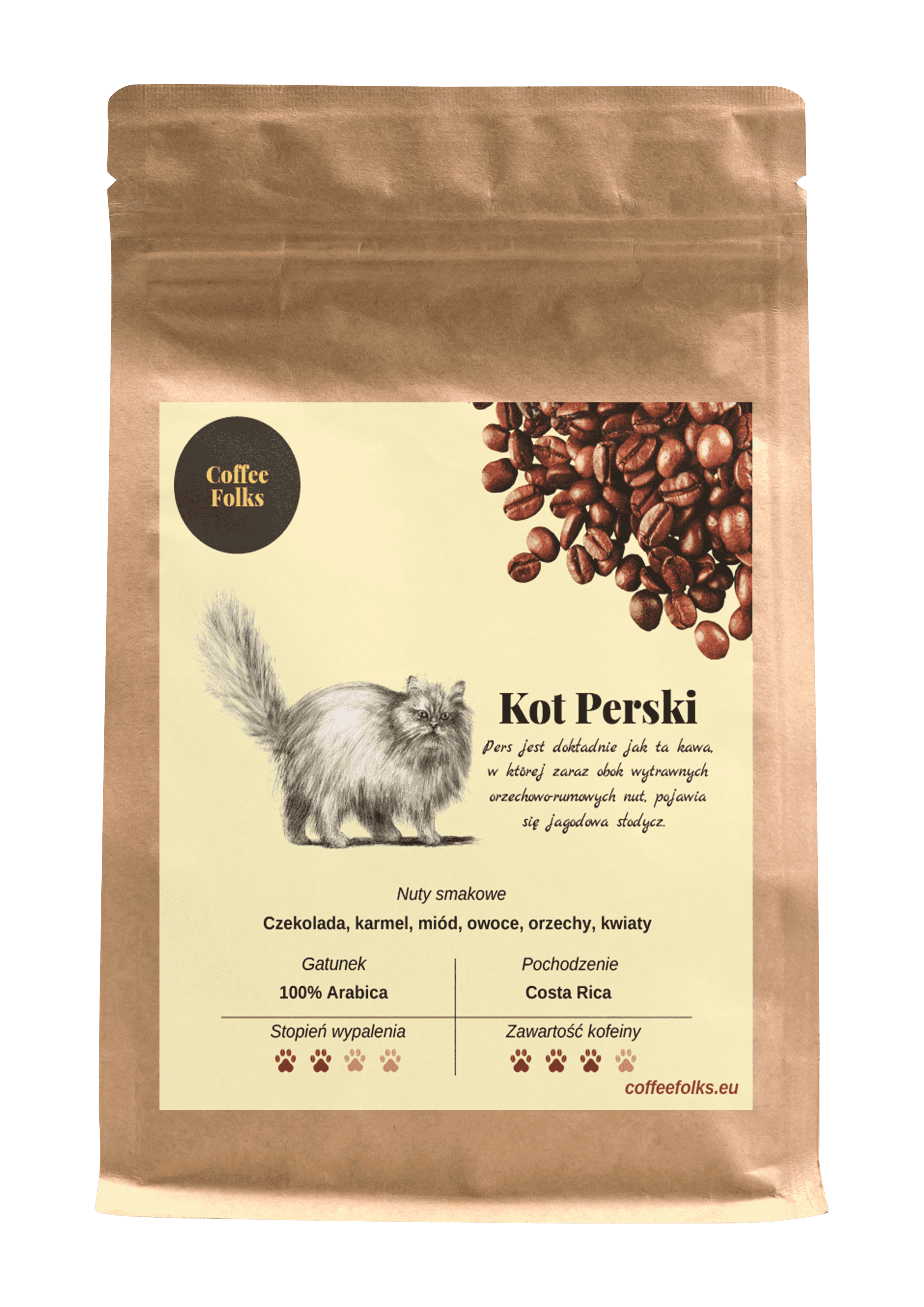 KOT PERSKI - kawa od Coffee Folks, Brazylia