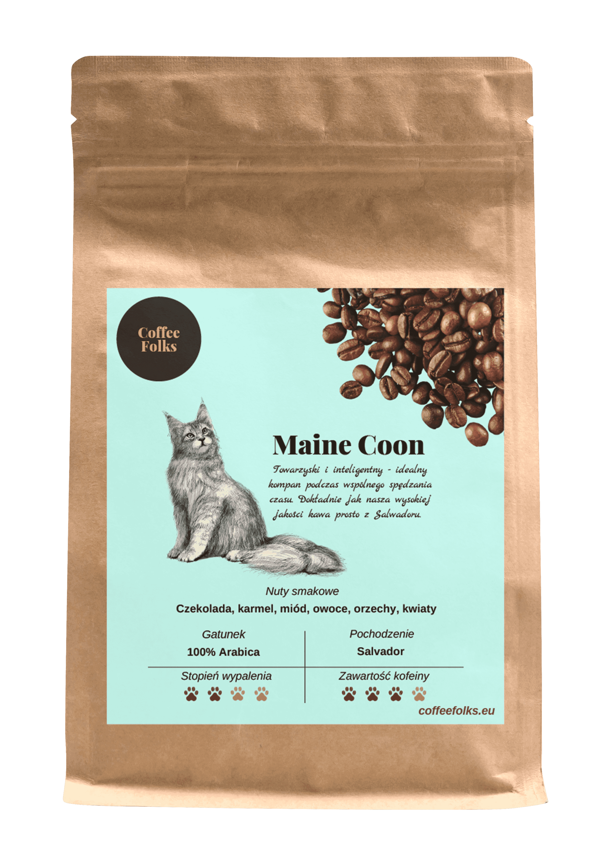 MAINE COON - kawa od Coffee Folks, Brazylia