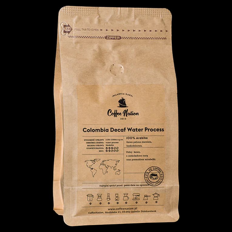 Colombia Decaf | CoffeeNation - kawa od Coffee Nation, Kolumbia