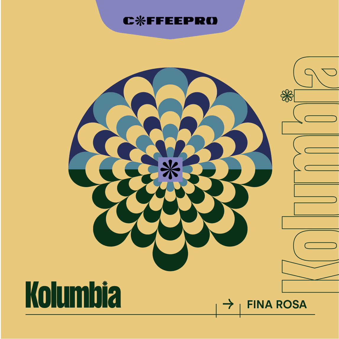 Kolumbia Fina Rosa - kawa od CoffeePRO, Kolumbia