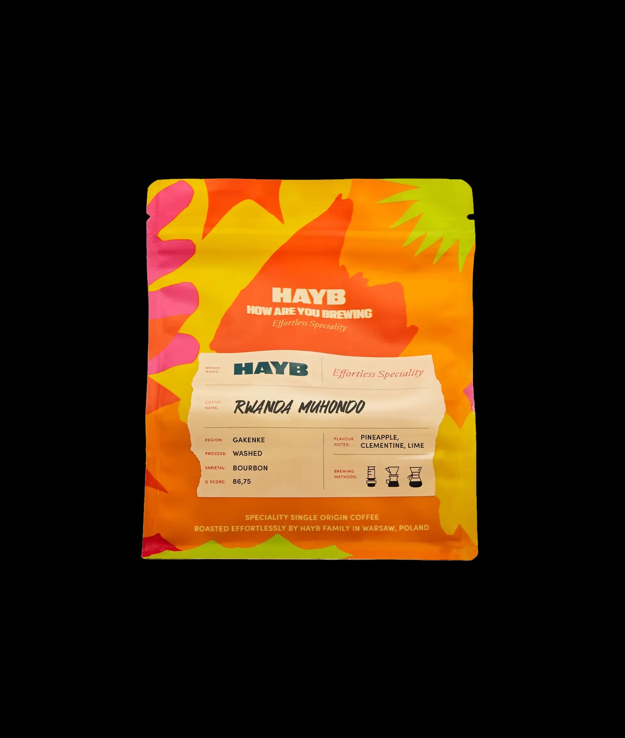 Rwanda Muhondo - kawa od HAYB, Rwanda