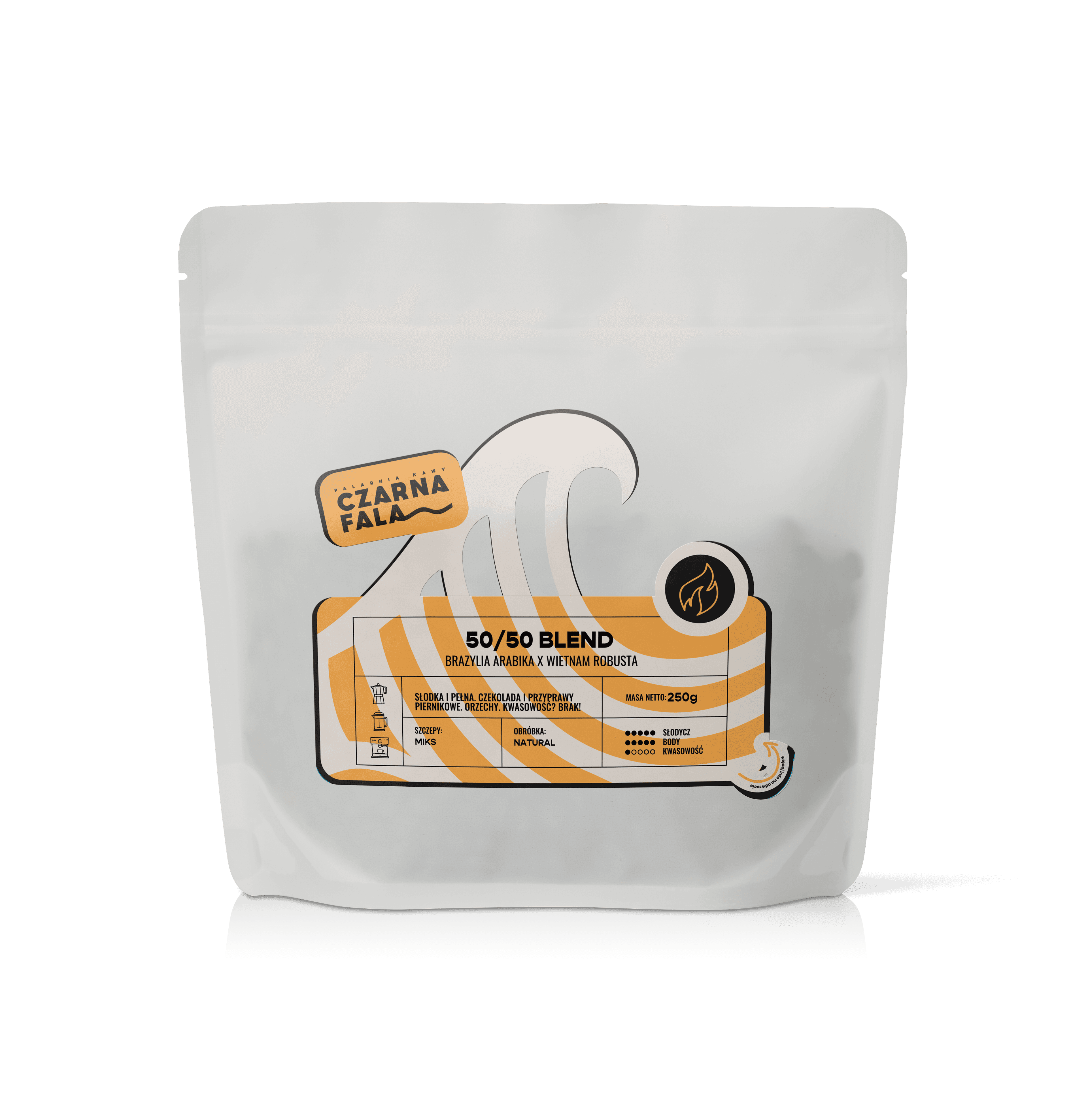 50/50 (/) - kawa od Palarnia Czarna Fala, Kolumbia