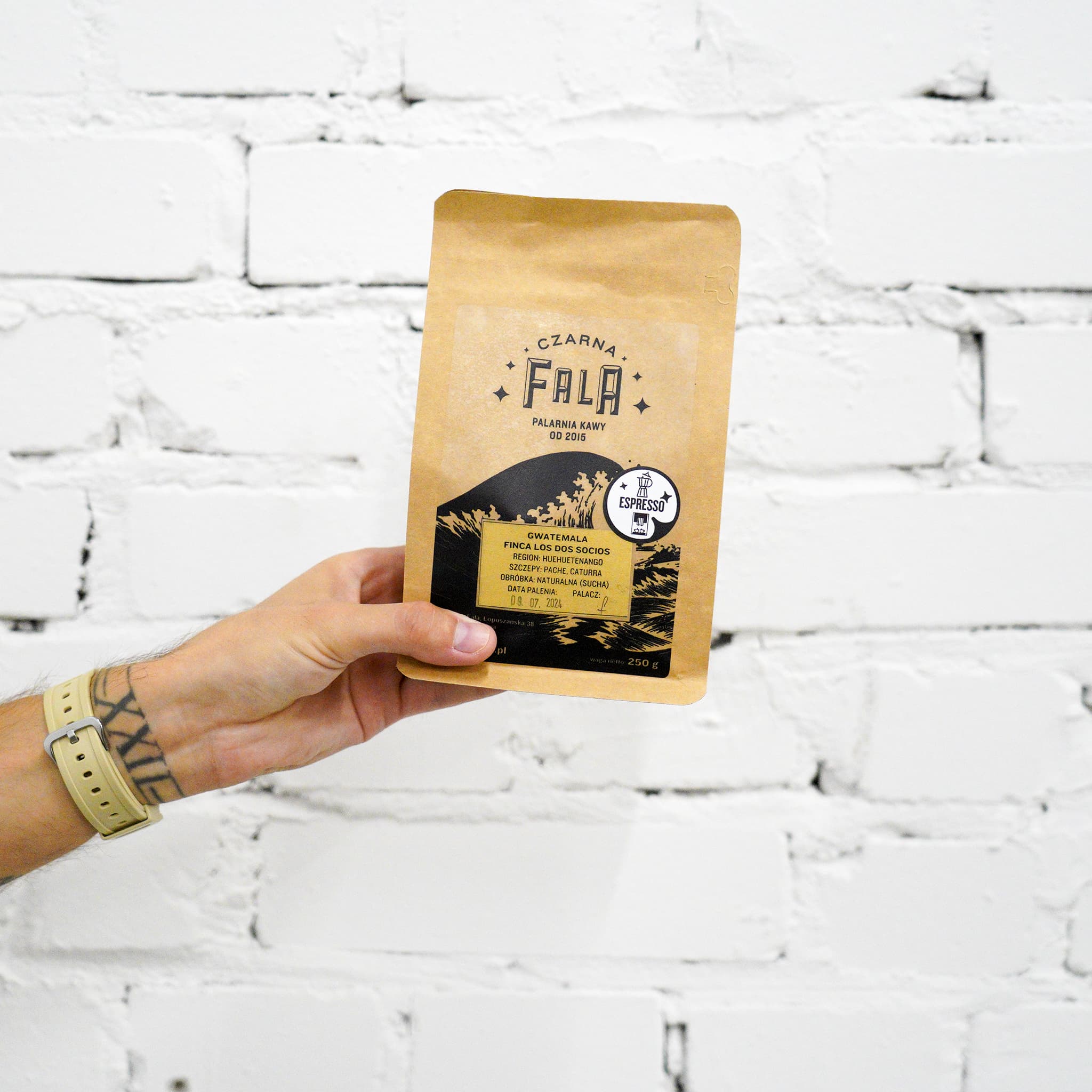 Gwatemala Finca Dos Socios (/) - kawa od Palarnia Czarna Fala, Gwatemala