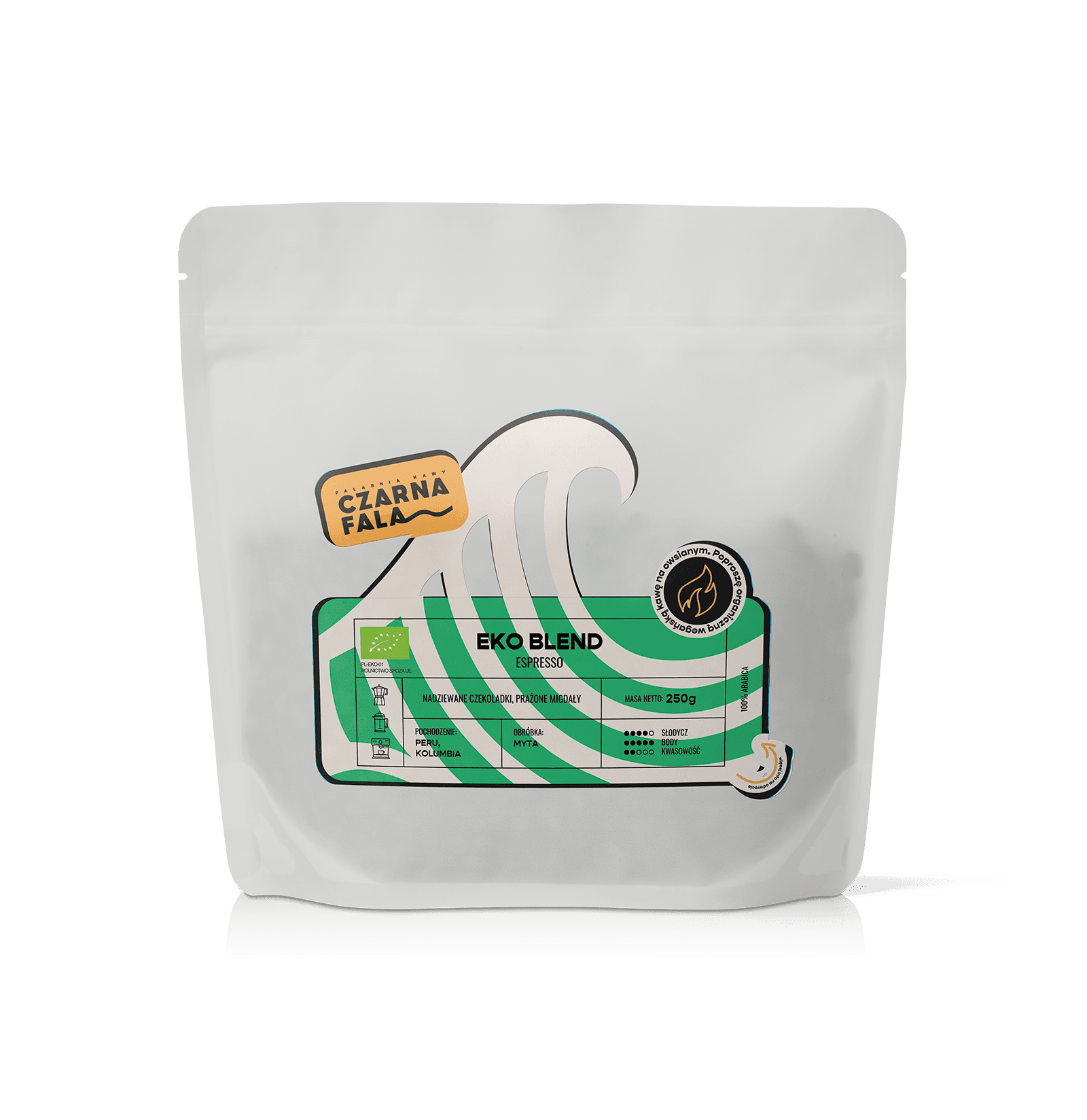 Eko Peru x Honduras (250/) - kawa od Palarnia Czarna Fala, Peru