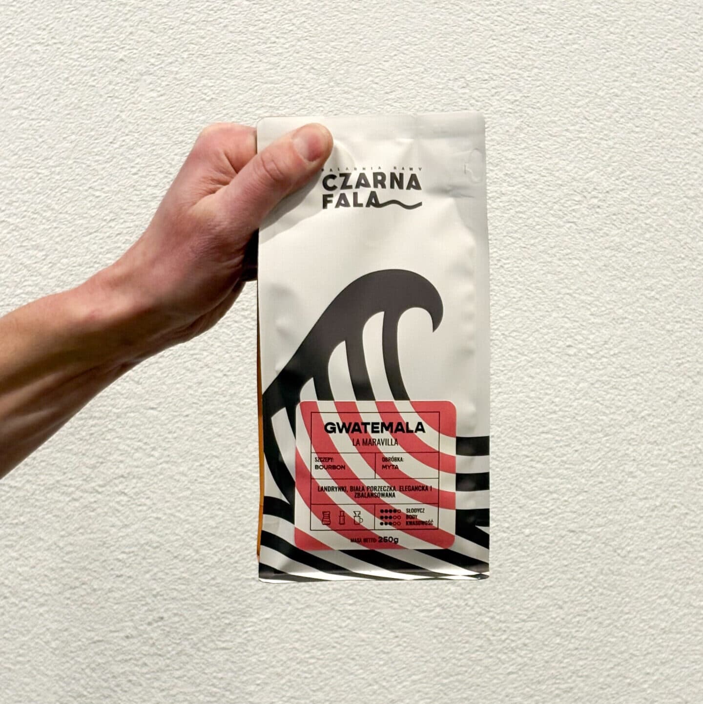 Gwatemala La Maravilla myta () - kawa od Palarnia Czarna Fala, Gwatemala