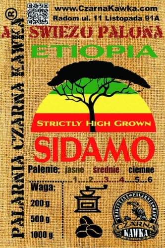 Etiopia SIDAMO - kawa od Czarna Kawka, Etiopia