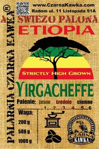 Etiopia Yirgacheffe SHG - kawa od Czarna Kawka, Etiopia