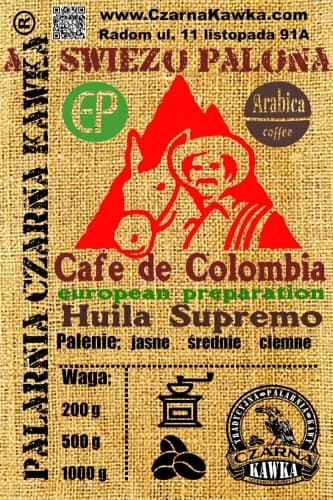 Cafe de Colombia Supremo - kawa od Czarna Kawka, Kolumbia
