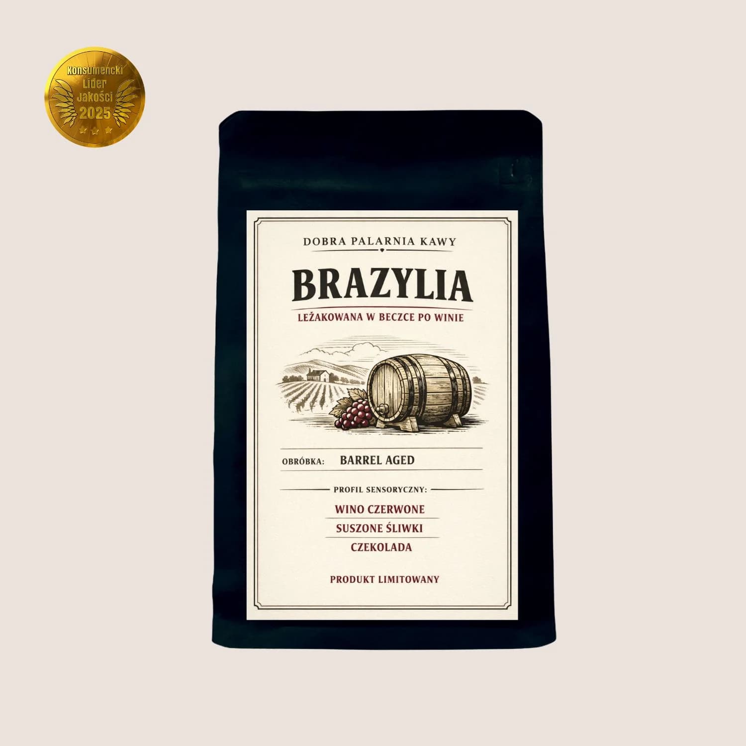 Barrel Aged - Brazylia po winie - kawa od Dobra Palarnia Kawy, Brazylia