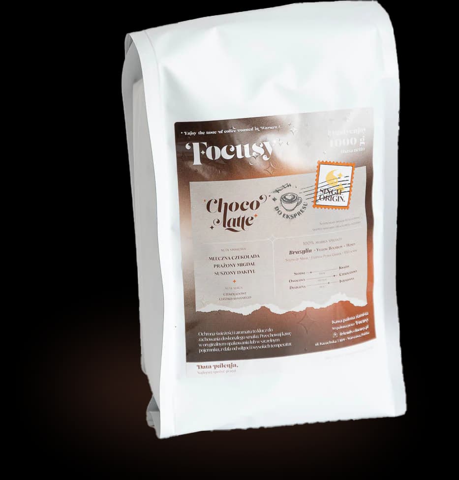 ChocoLatte ✦ słodkie i kremowe - kawa od Focusy, Brazylia