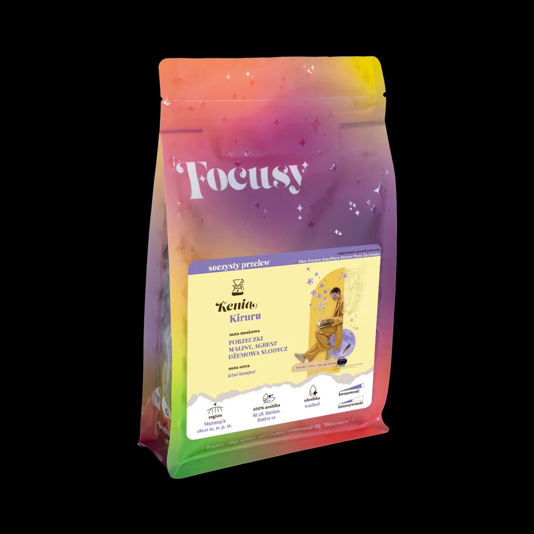 KENIA Kiruru ✦ soczysty przelew - kawa od Focusy, Kenia