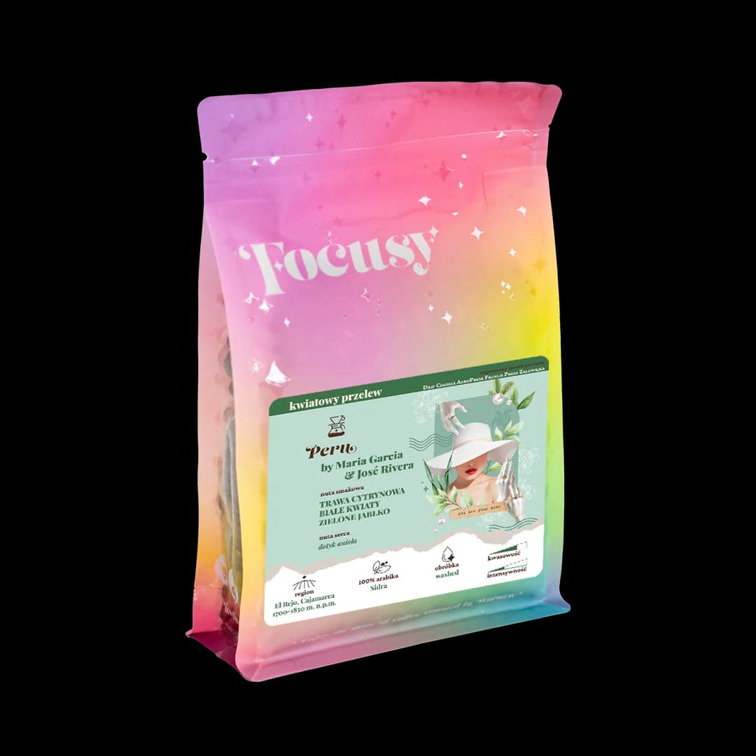 PERU by Maria Garcia & Jose Rivera ✦ kwiatowy przelew - kawa od Focusy, Peru