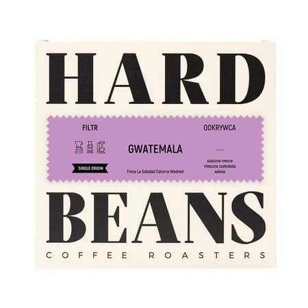 Gwatemala Finca La Soledad Caturra - kawa od HARD BEANS, Gwatemala