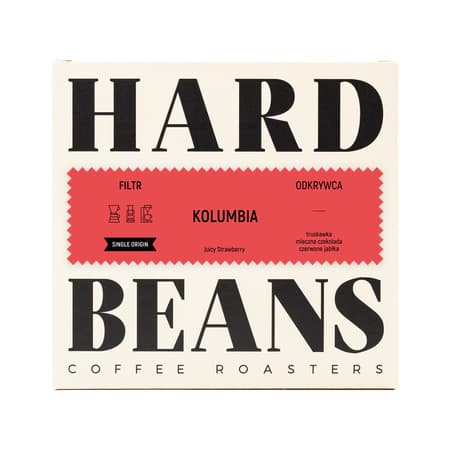 Kolumbia Juicy Strawberry - kawa od HARD BEANS, Kolumbia