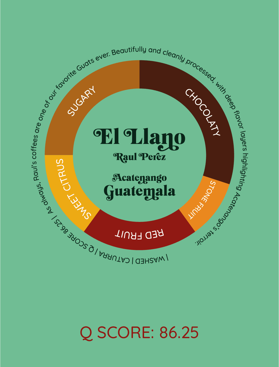 El Llano | Gwatemala - kawa od HERESY, Gwatemala