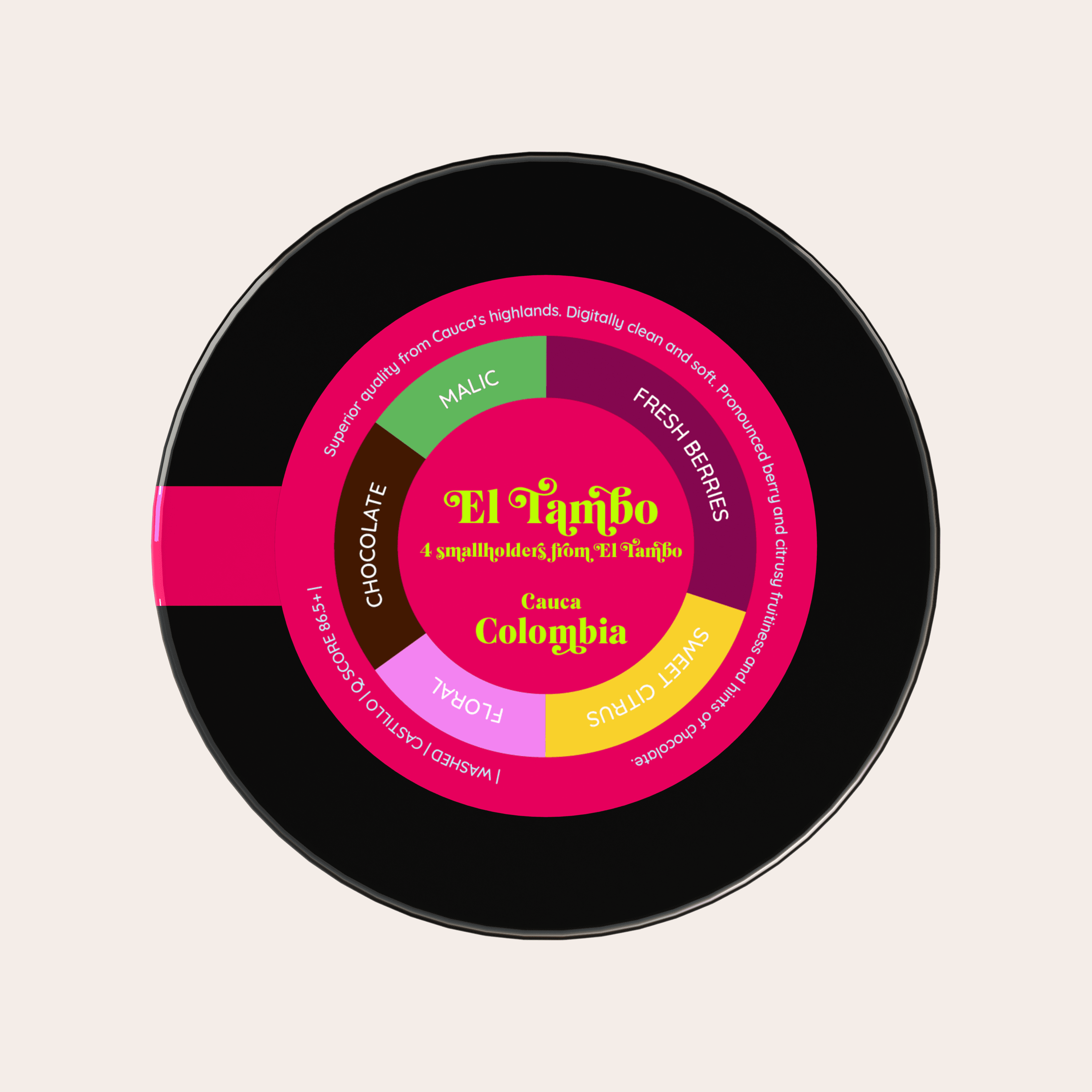 El Tambo | Kolumbia - kawa od HERESY, Kolumbia