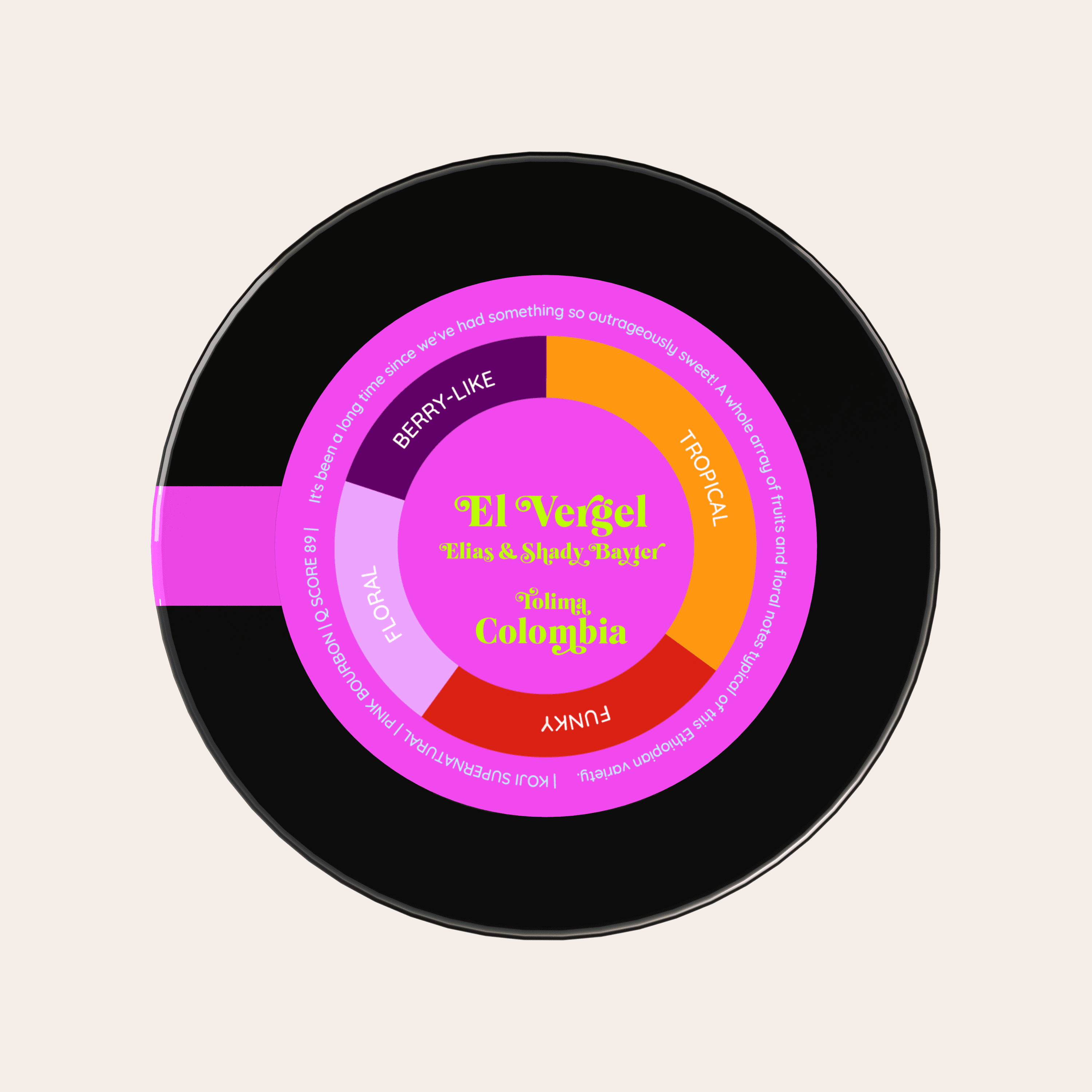 El Vergel Koji Supernatural | Kolumbia - kawa od HERESY, Kolumbia