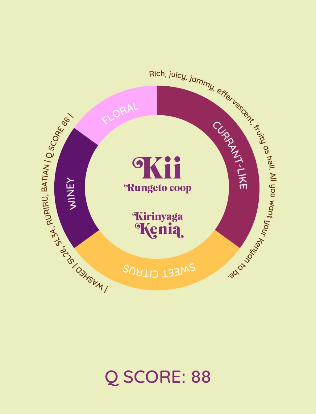 Kii | Kenia - kawa od HERESY, Kenia