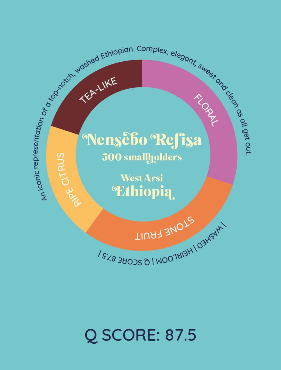 Nensebo Refisa | Etiopia - kawa od HERESY, Etiopia