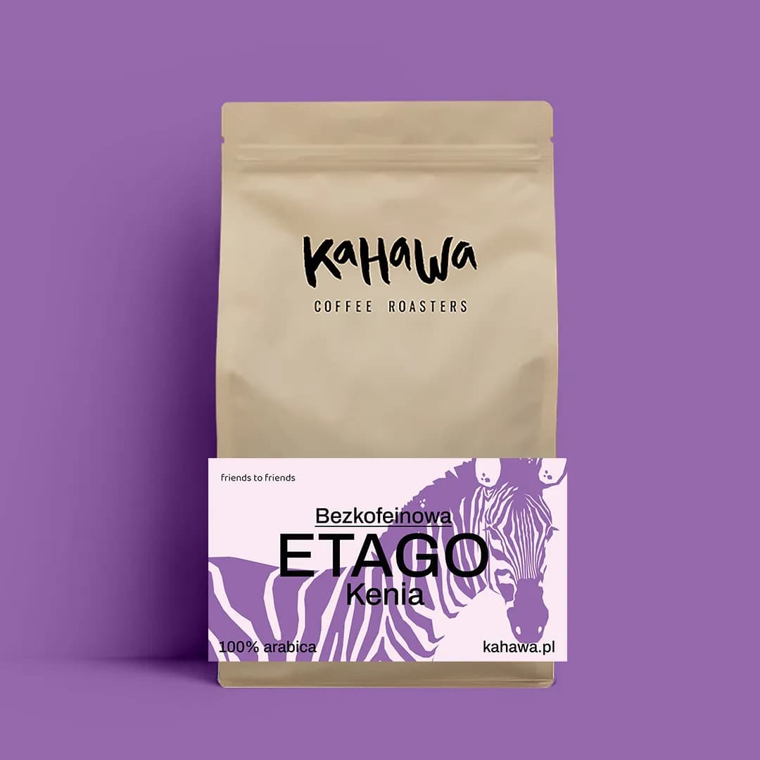 Kenia Etago bezkofeinowa 500g (DECAF) - kawa od Kahawa, Kenia