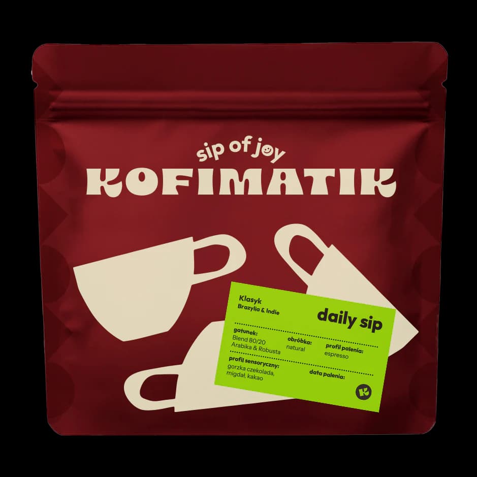 Klasyk - elegancja dla każdego - kawa od Kofimatik, Brazylia