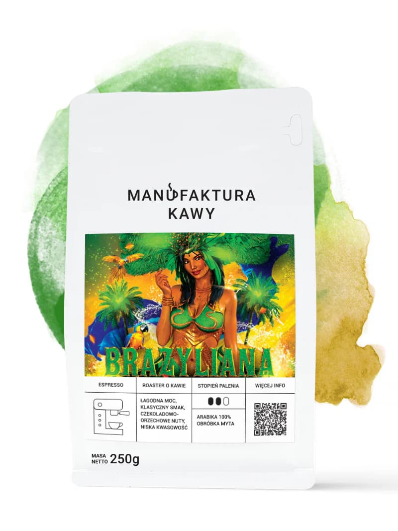 Brazyliana Świeżo Palona - kawa od Manufaktura Kawy, Brazylia