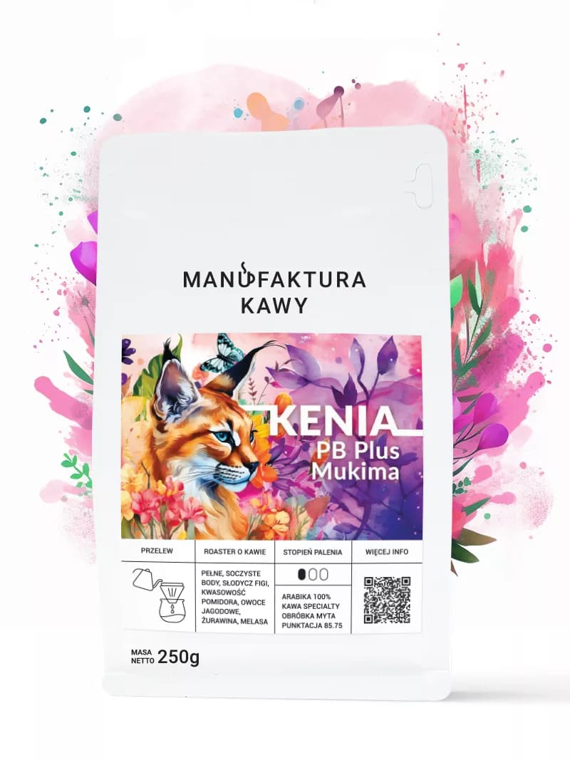 Kenia PB Plus Mukima Świeżo Palona - kawa od Manufaktura Kawy, Kenia