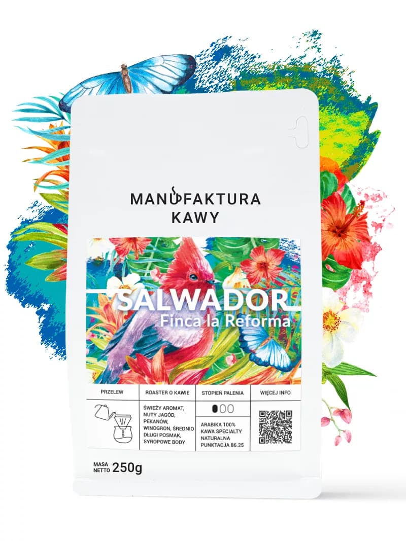 Salwador finca la Reforma Świeżo Palona - kawa od Manufaktura Kawy, Salwador