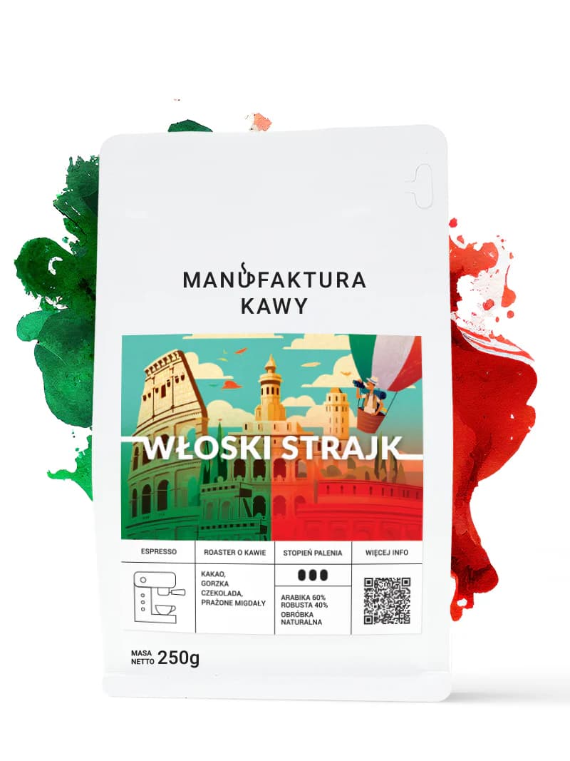 Włoski Strajk Świeżo Palona - kawa od Manufaktura Kawy, Kenia