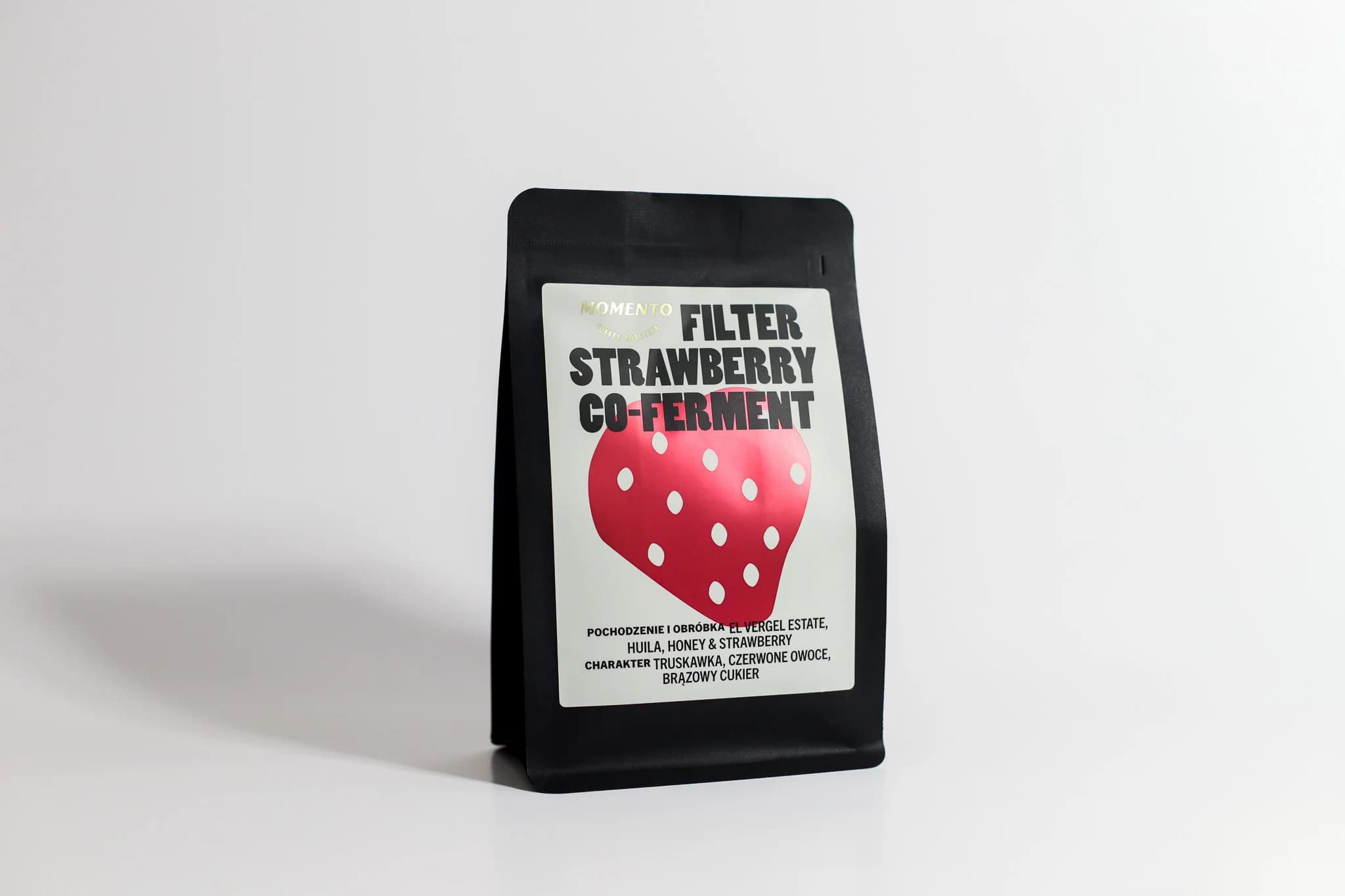 CO-FERMENT STRAWBERRY Kolumbia, El Vergel Estate - kawa od Momento Coffee, Kolumbia