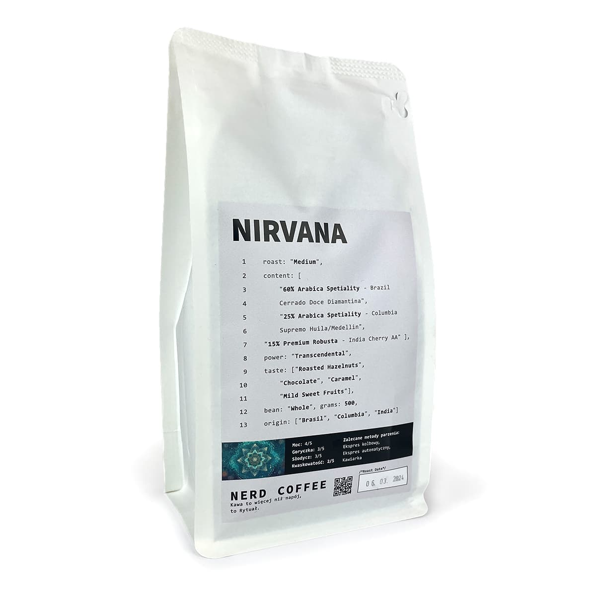 Nirvana – Premium - kawa od Nerd Brew, Brazylia