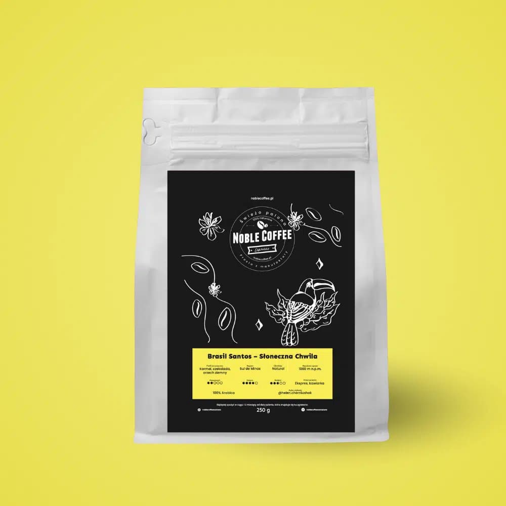 Brasil Santos - kawa od The Noble Coffee, Brazylia