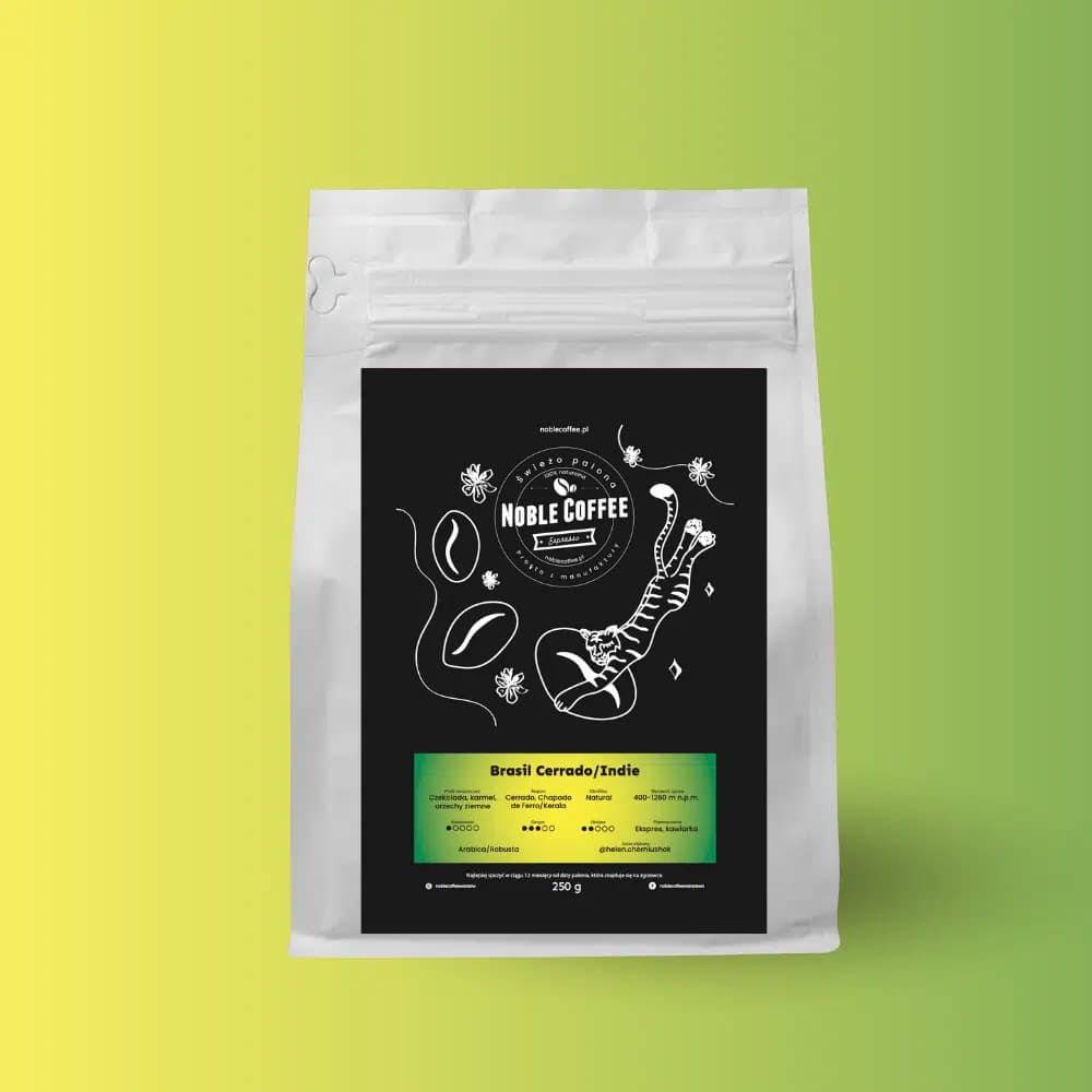 Brasil Cerrado/Indie - kawa od The Noble Coffee, Indie