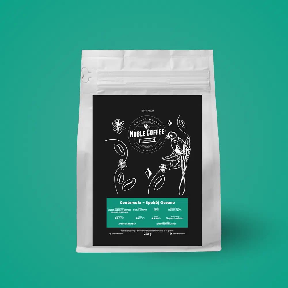 Guatemala – Spokój Oceanu - kawa od The Noble Coffee, Brazylia