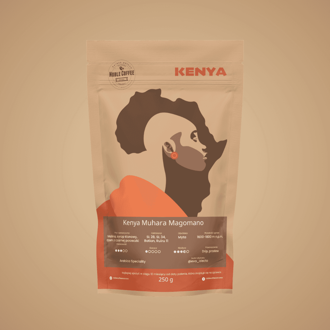 Kenia Muhamara Magomano Speciality – Pod Przelew - kawa od The Noble Coffee, Kenia