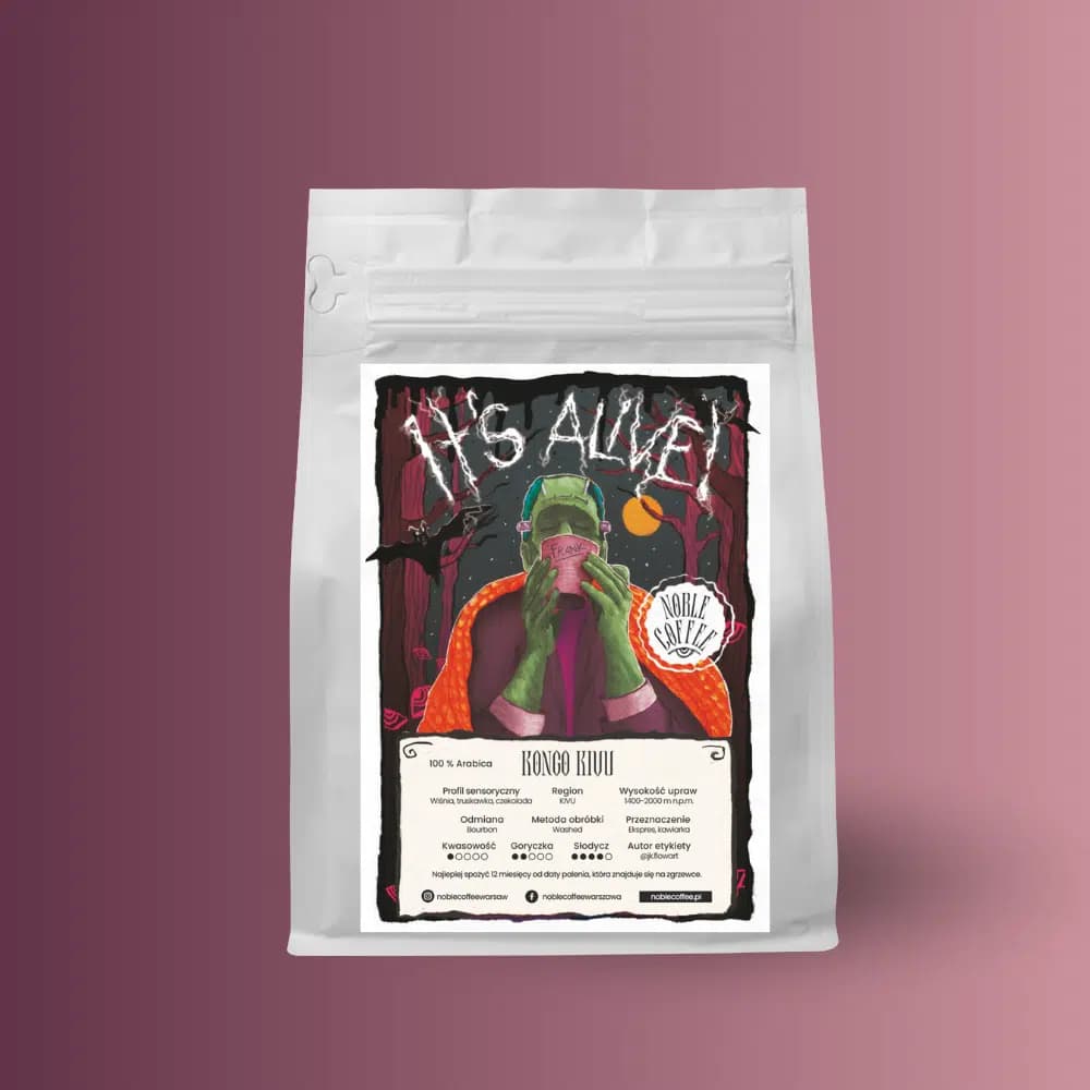 Kongo Kivu - kawa od The Noble Coffee, Brazylia