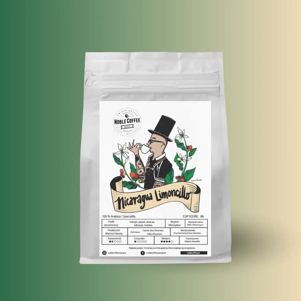 Nicaragua Limoncillo - kawa od The Noble Coffee, Nikaragua