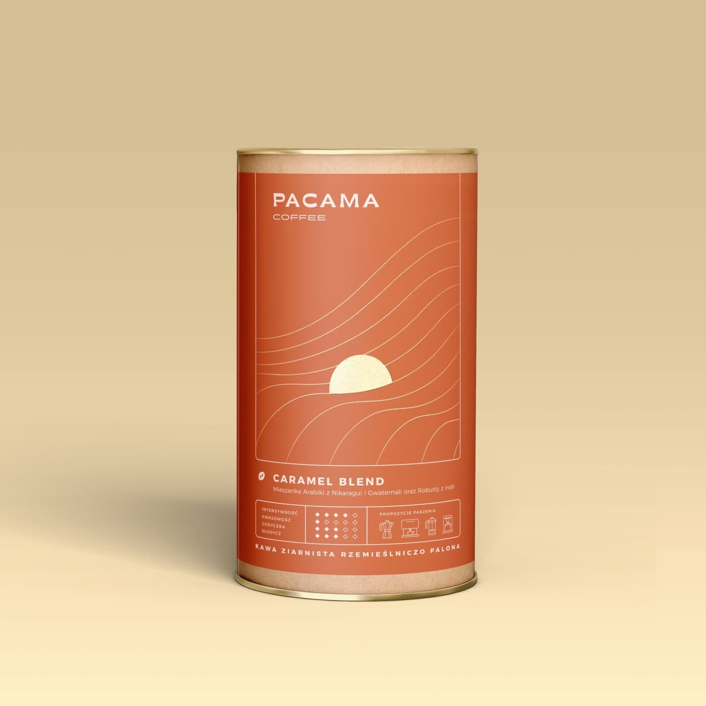 Caramel Arabica i Robusta - kawa od Pacama Coffee, Gwatemala