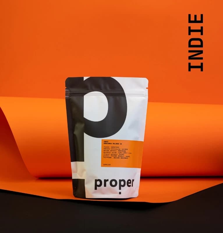 Indie Monsooned Malabar Aa - kawa od Palarnia Proper, Indie