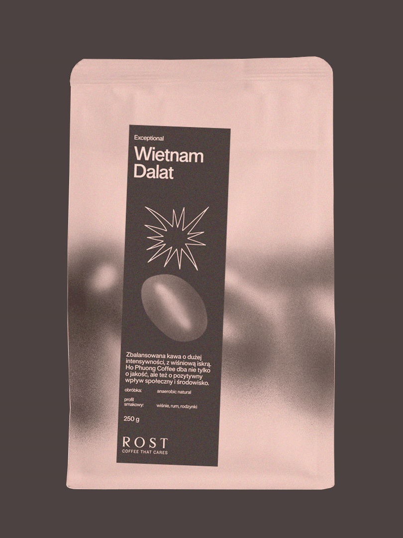 Wietnam Dalat - kawa od Rost, Wietnam