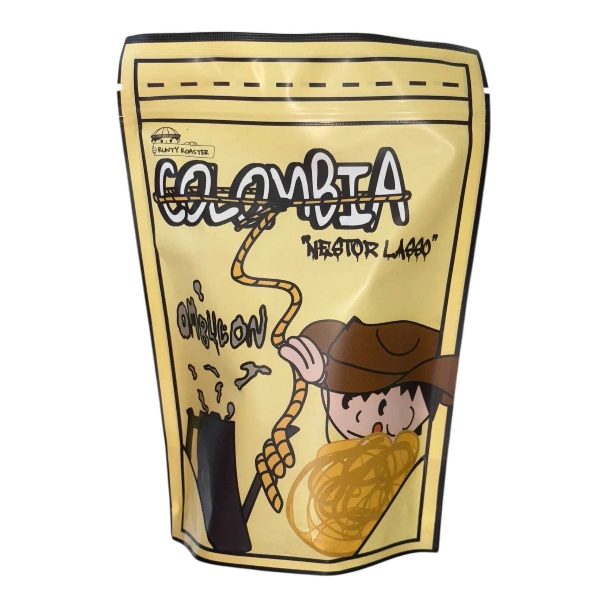 Kolumbia Nestor Lasso Ombligon - kawa od RUNTY ROASTER, Kolumbia
