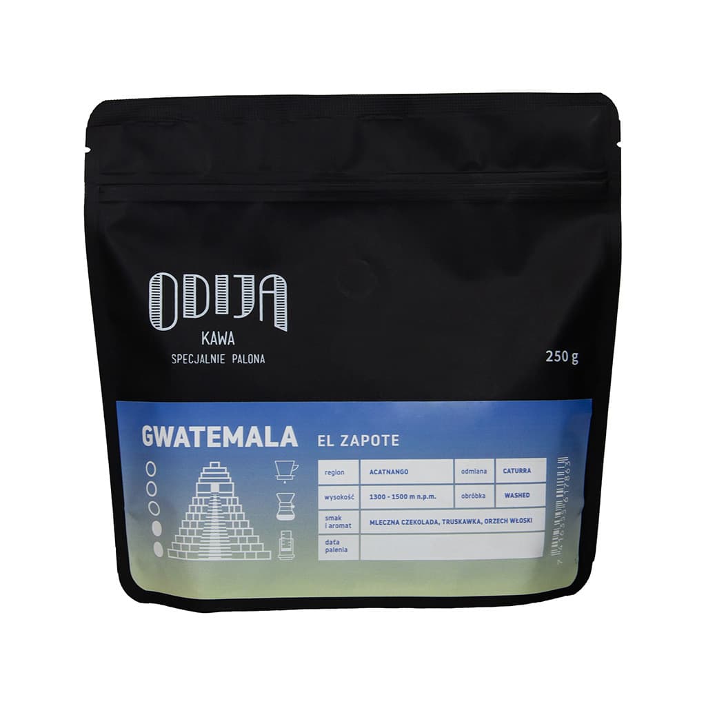 ODIJA Gwatemala el Zapote - kawa od Uno Espresso, Gwatemala